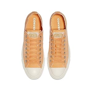 CONVERSE オールスター　WASHEDCANVAS OX 6½ ゴールド CONVERSE オールスター WASHEDCANVAS OX 6½ ゴールド - メルカリ